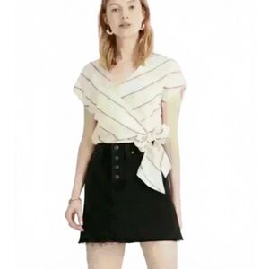 NWT! Madewell Rigid Denim A-line Skirt Size
28